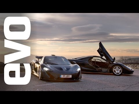 McLaren P1 vs McLaren F1 | evo REVIEW