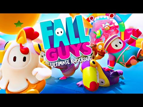 Playing FALL GUYS with MY GIRLFRIEND! (funny)