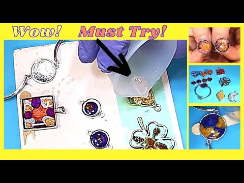 Do You Know These New Methods of Making Resin Jewelry?