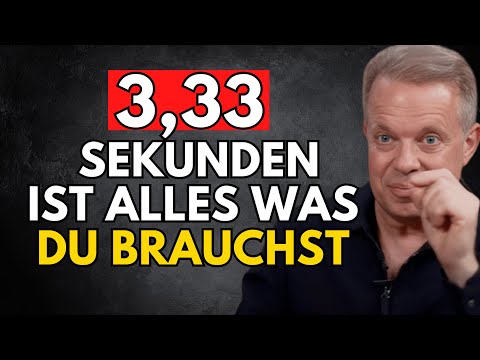 Das funktioniert in 3,33 Sekunden – du wirst es SOFORT sehen!