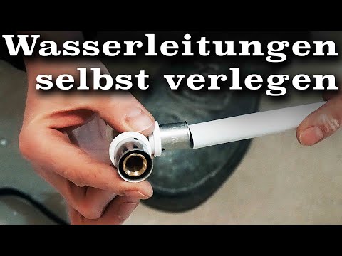 ☝🏻Anleitung: Wasserleitungen verlegen | Schnäppchenhaus | michaswerkstatt