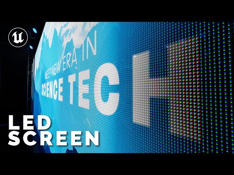 Realistic LED emissive screen material with RGB pixels in Unreal Engine 5 | Tutorial