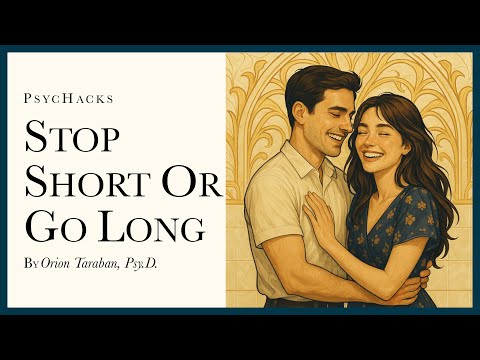 Stop short or go long: the two paths to a relationship