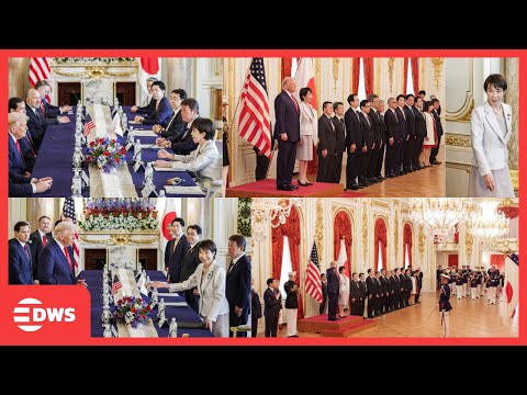 FULL CEREMONY: Trump and PM Sanae Takaichi Hold Historic US–Japan Summit at Akasaka Palace | AC1G