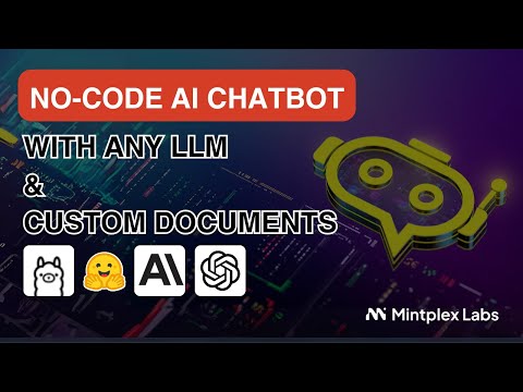Custom AI Chatbot for Websites using any LLM | No-Code | Open-Source