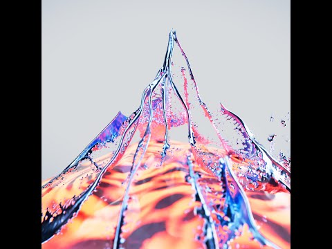 Liquid fluid convergence in cinema4d#cinema4d