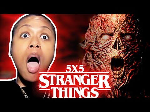 STRANGER THINGS season 5 episode 5 reaction SHOCK JOCK