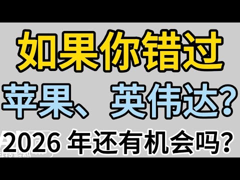 如果你错过苹果、英伟达，2026 年还有机会吗？