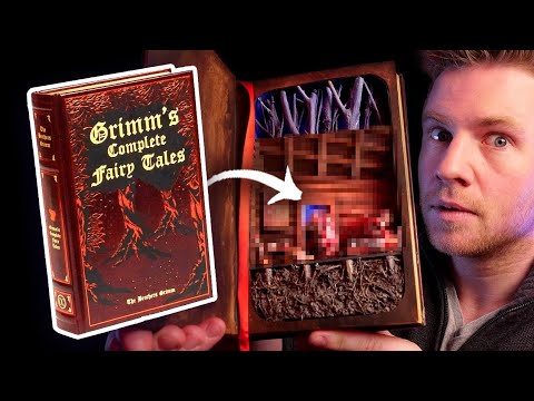💀I Made a GRIMDARK DIORAMA inside this GRIMM Book...