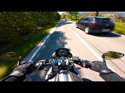Triumph Street Triple 765R Scenic POV [4K/60] - Chasing a Superbike on a Stunning Mountain Pass