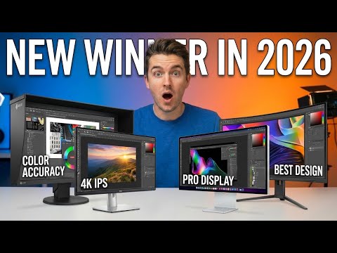 BEST Monitor For Graphic Design in 2026 - Which One Should You Choose?