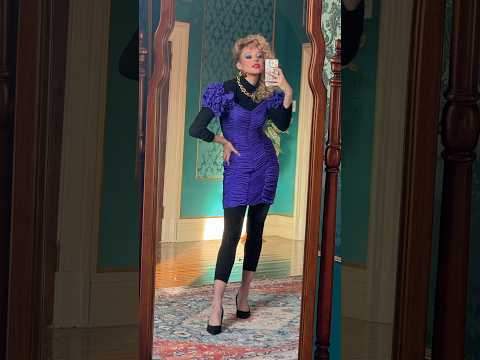 Help me Get Ready For An 80’s Party!! #grwm #80sfashion