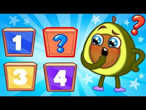 Learning Colors, Numbers, Shapes 🔶1️⃣🟠 for Children with Pit & Penny 🥑