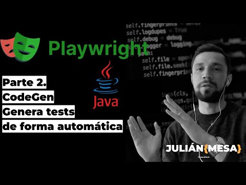 Automatización pruebas web Playwright con Java - Codegenerator - Genera tests de forma automática
