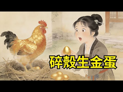 小媳婦嫁入窮家，婆婆分家只給只不下蛋的病雞和半筐碎蛋殼。她把蛋殼碾末拌雞食，母雞竟越養越精神，日日產下一顆金蛋!#故事便利店#民間故事#傳統故事#故事頻道#聽書#睡前故事