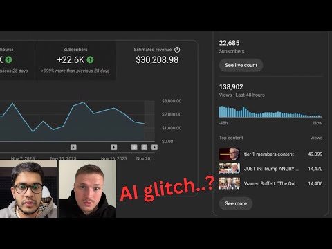 $30k last 3 weeks from simple AI YouTube channel - EXPOSED