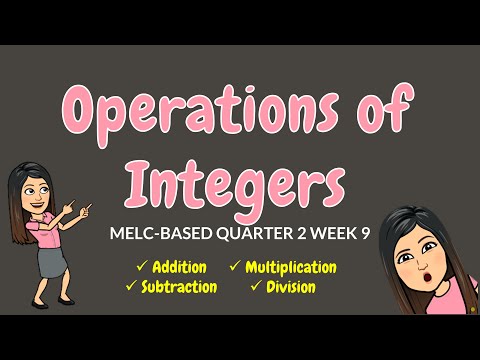 OPERATIONS OF INTEGERS | GRADE 6