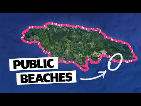 Why Jamaicans can't access their own beaches