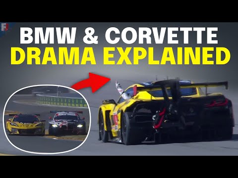 The BMW and Corvette DRAMA at Daytona EXPLAINED
