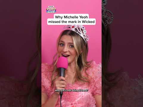 Did Michelle Yeoh miss the mark in #Wicked