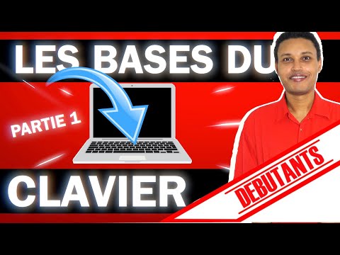 APPRENDRE LE CLAVIER D'UN ORDINATEUR PORTABLE (COURS INFORMATIQUE DEBUTANT)