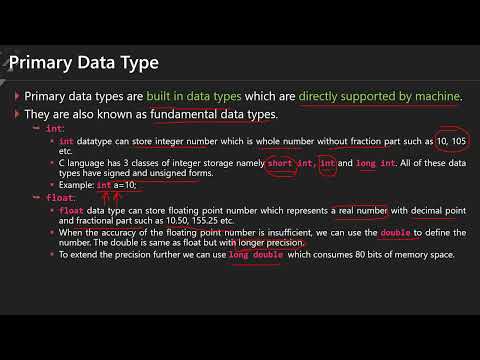 Data Types in C | Variables, Constants & Tokens Explained