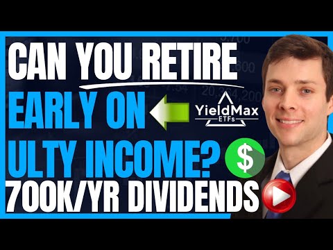Can You Retire Early On ULTY Income? Or Is It TOO Risky? (Yieldmax Dividend Investing) #FIRE