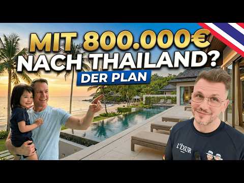 Reichen 800.000€ für Thailand? Frank (52) plant seine Auswanderung mit Familie nach Jomtien