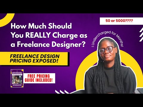 How Much Should You Charge as a Designer | Freelance Graphic Designer Pricing Guide (2025)