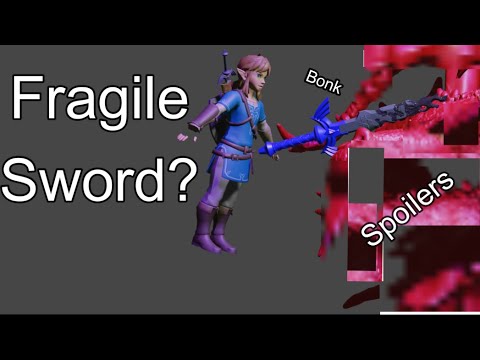Stealing the "Fragile" Sword to beat Ganondorf with. TotK (Spoilers)