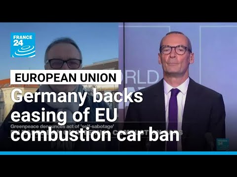 EU eases ban on internal combustion cars • FRANCE 24 English