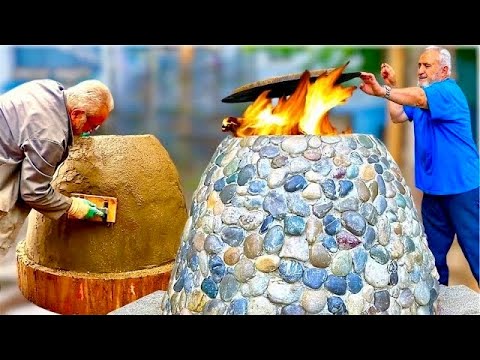 BREATHTAKING VIDEO 😱 HOW TO MAKE A TANDOOR OVEN ❓ build in the garden 🛠️ DIY