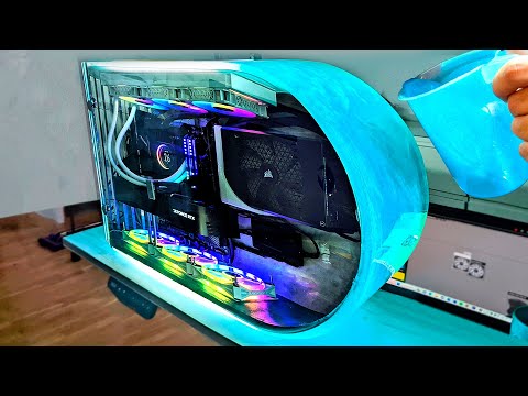 Epoxy Gaming PC | How to Make Epoxy Resin Art