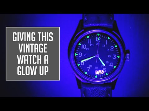 Restoring a Vietnam-Era Military Watch I Purchased on eBay as "For Parts or Repair"