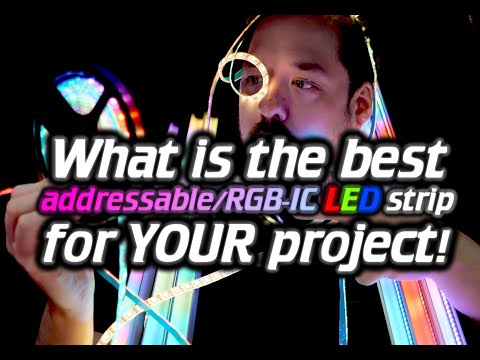 Best Aliexpress RGB-IC LED strip 2022