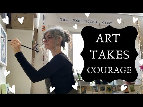 *AFRAID TO MAKE ART? OVERCOMING THE FEAR OF THE BLANK PAGE, GET OVER CREATIVE BLOCKS & INTO THE ZONE