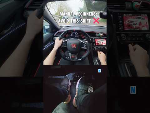 Why shifting early makes driving harder.  #manualdriving #civicsi #manualtransmission #drivingPOV
