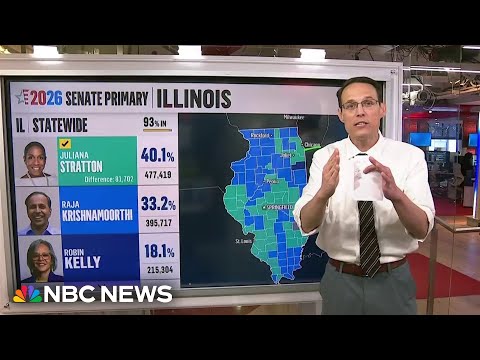 Steve Kornacki: How Juliana Stratton pulled off an ‘upset’ win in Illinois