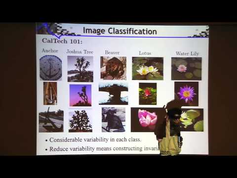 Stéphane Mallat: "Scattering Invariant Deep Networks for Classification, Pt. 1"