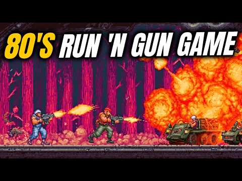 15 TOP NOTCH 80's Run N Gun Games That Are Still Worth Playing Today!