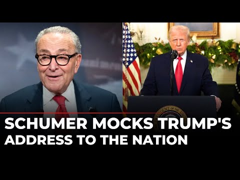 ‘FORCED BY HIS ADVISORS TO…’ Sen. Schumer Brutally Humiliates Trump’s Speech to the Nation | US News