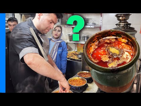 Busy Friday 🤯 Most Crowded Dizi Restaurant in Tehran Iran