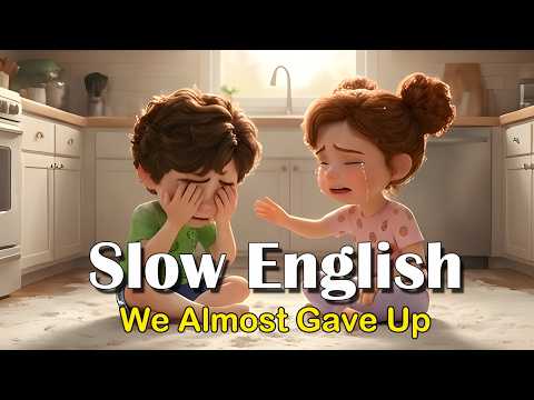 Easy English Listening Practice(A2 Level)丨We Tried to Bake Dad a Cake... and Failed SPECTACULARLY! 😱