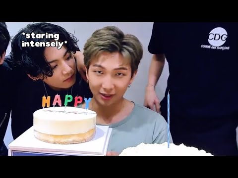 jungkook being namjoon’s baby
