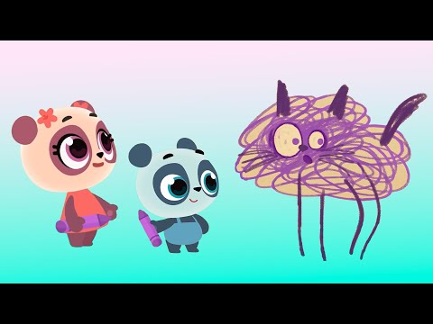 Дракоша Тоша - Юные художники Няша и Яша - сборник серий - развивающий мультфильм