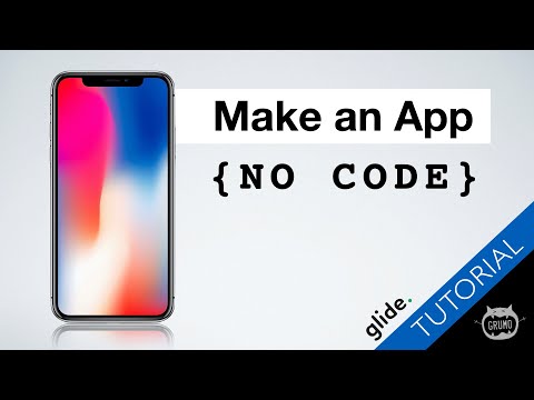 How to create a mobile app without coding (Full Tutorial)