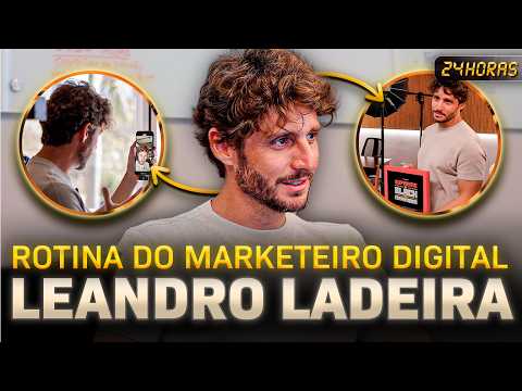 24 HORAS COM LEANDRO LADEIRA | A ROTINA DE QUEM VENDE MUITO TODO SANTO DIA