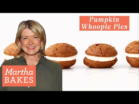 Martha Stewart's Spiced Pumpkin Whoopie Pies | Martha Bakes Recipes