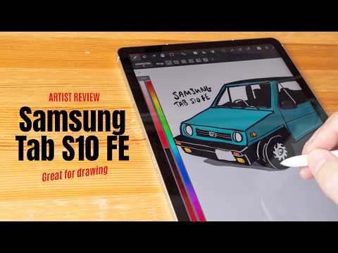 Samsung Tab S10 FE (artist review): More RAM, bigger display option