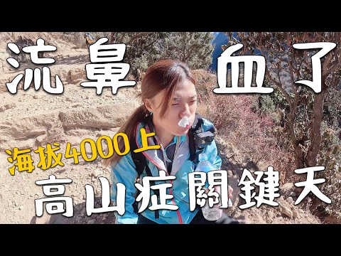 聖母峰 EBC 高山症關鍵！突然流鼻血了? 海拔 4000 以上，體力大挑戰｜Nepal Vlog 3